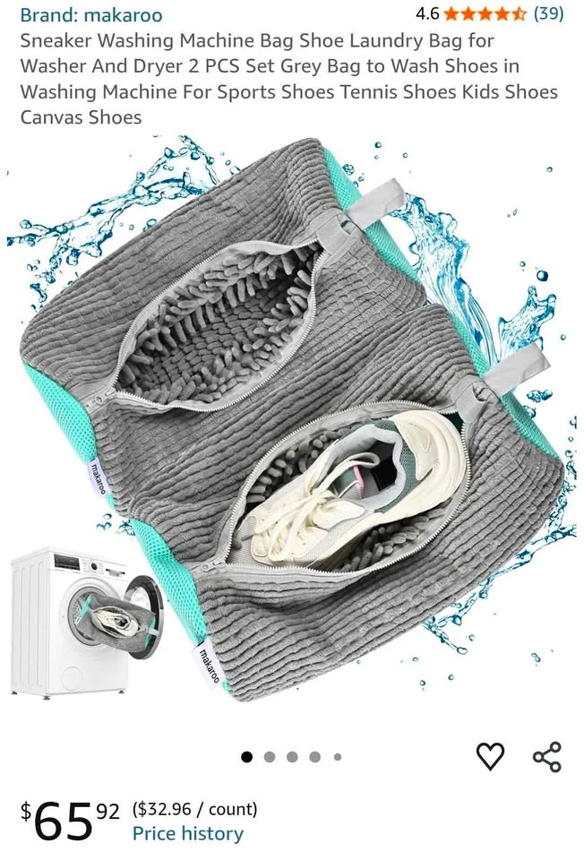 makaroo Sneaker Washing Machine Bag 2 PCS Set - photo 2