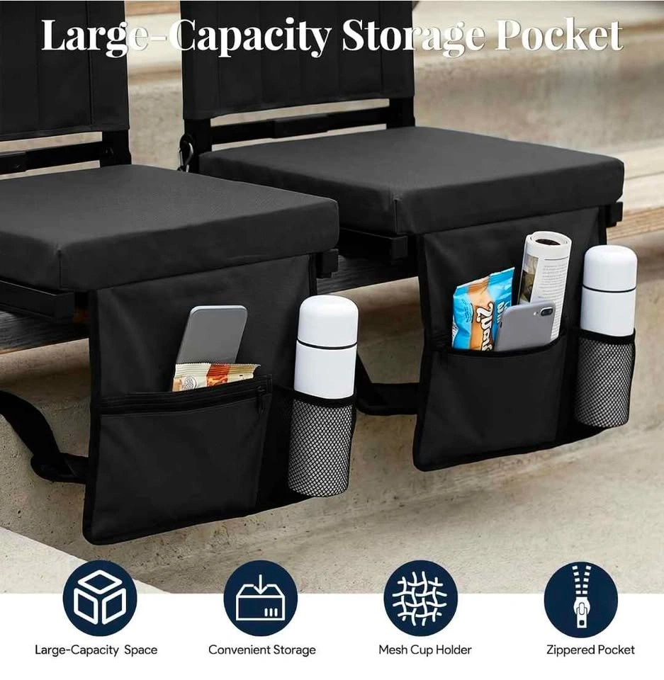 Lilvduybz 2 PCS Stadium Seats for Bleachers Brand new - photo 5