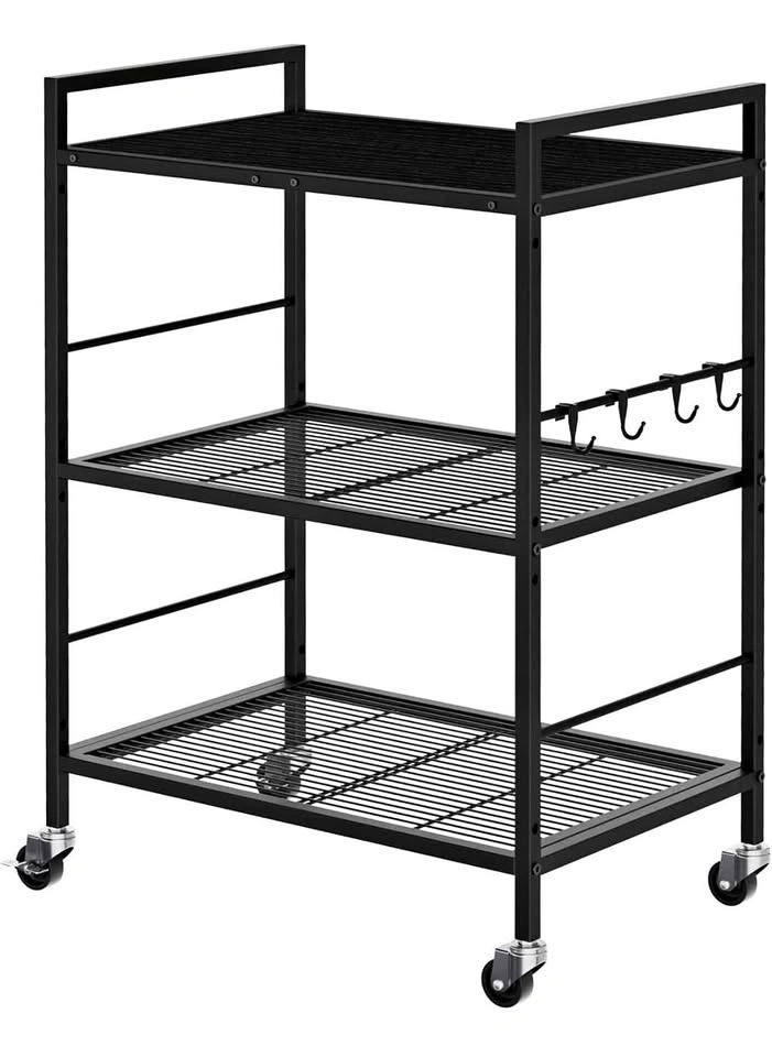 XIVIRACK 3-Tier Metal Storage Rack (Assembly manual not included