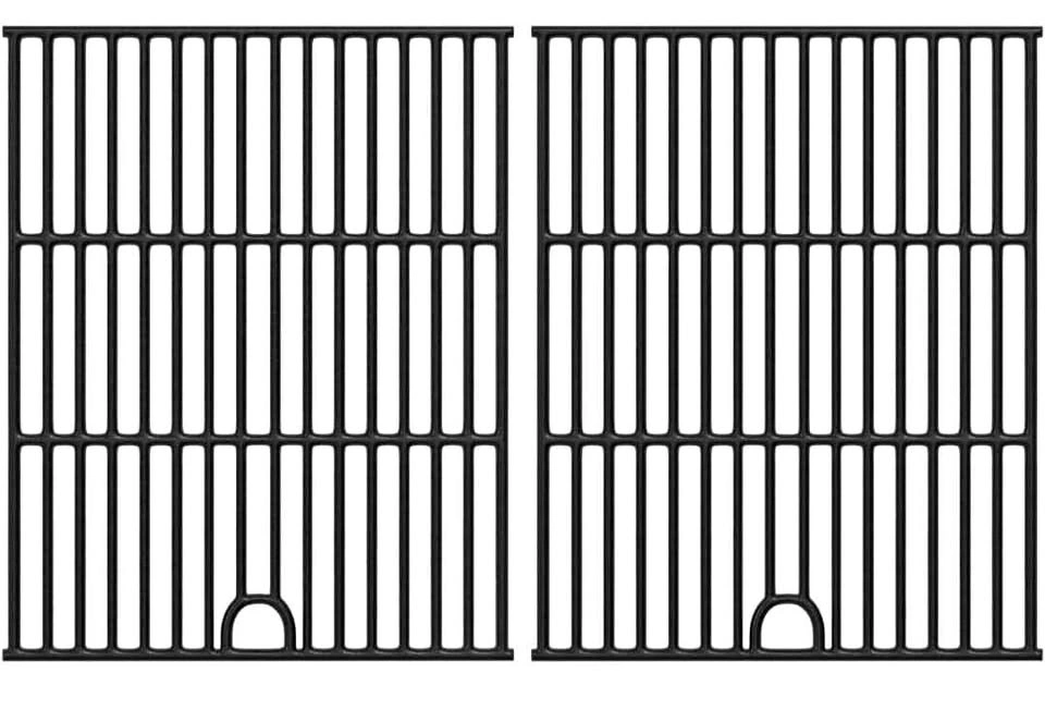 Grilling Corner 17" Cast Iron Grill Grates Replacement, 2-Pack