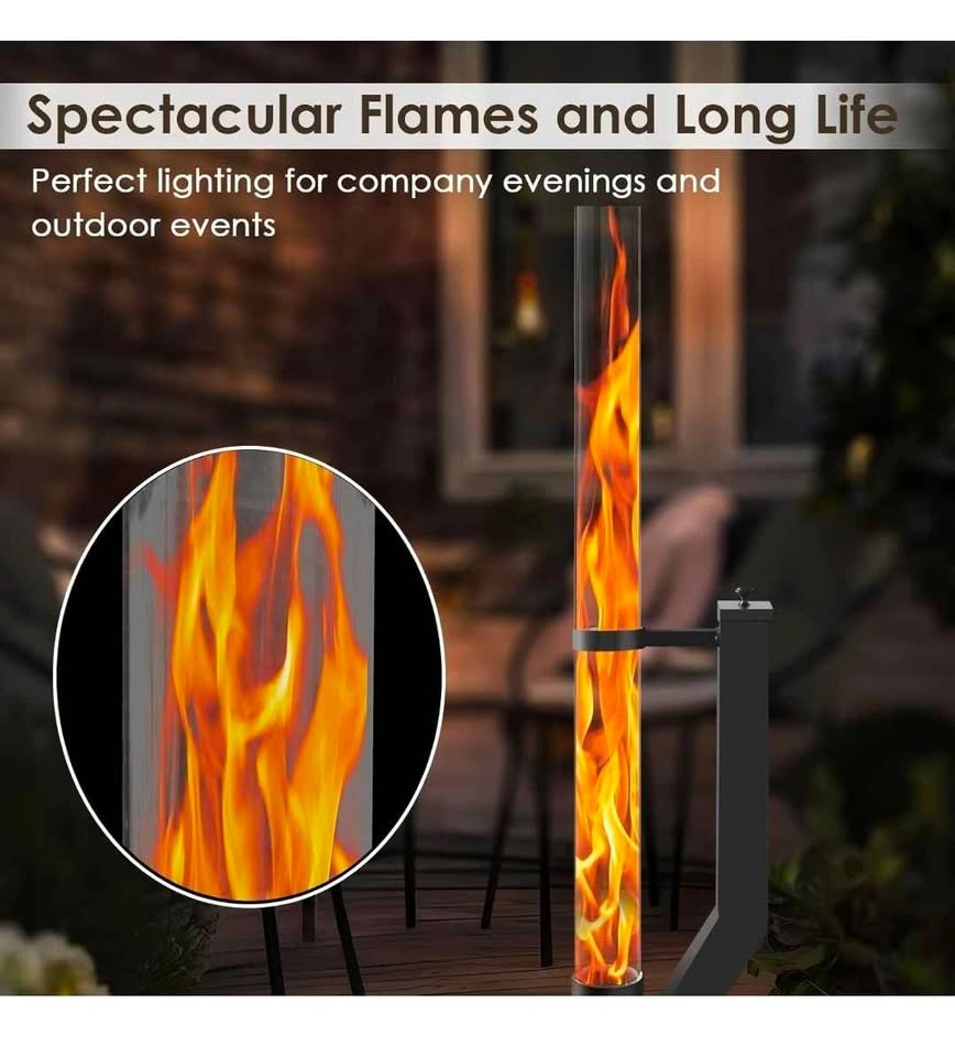 Gleaming star Pellet Patio Heater Glass Tube Replacement H39 - photo 4
