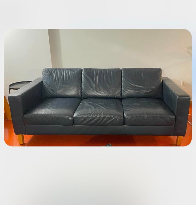IKEA Landskrona Leather Sofa