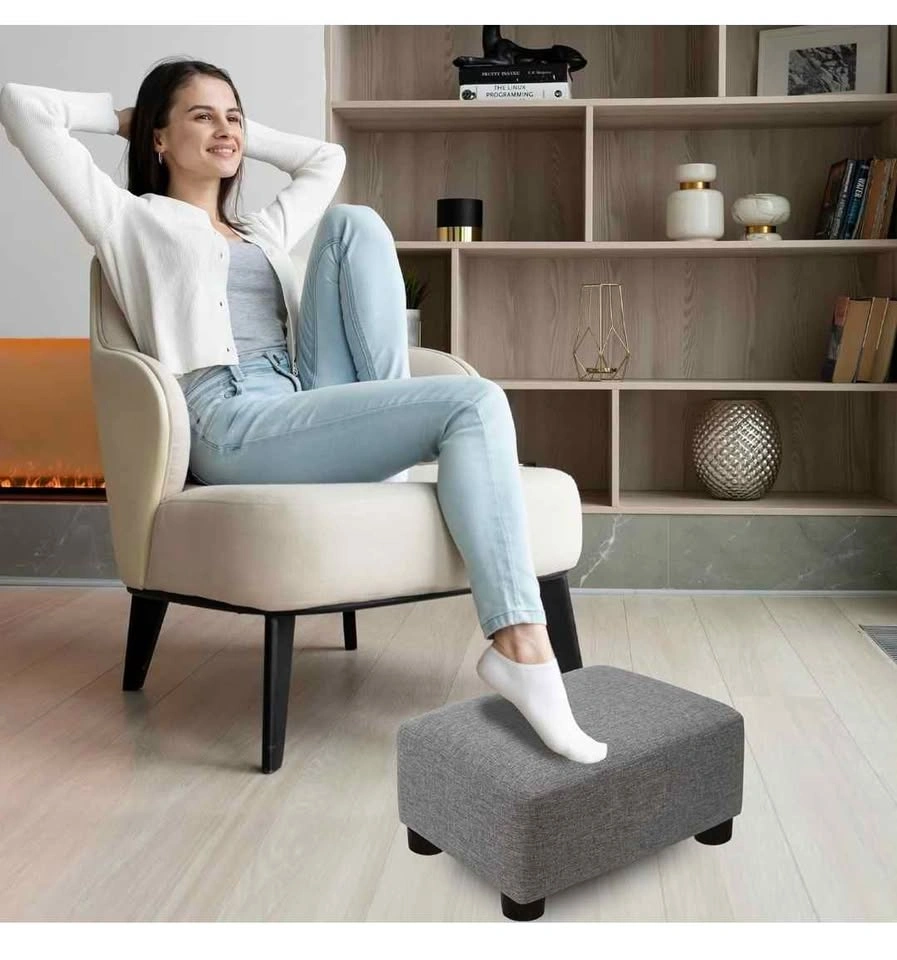 CAROLMADE Small Foot Stool Ottoman - photo 3