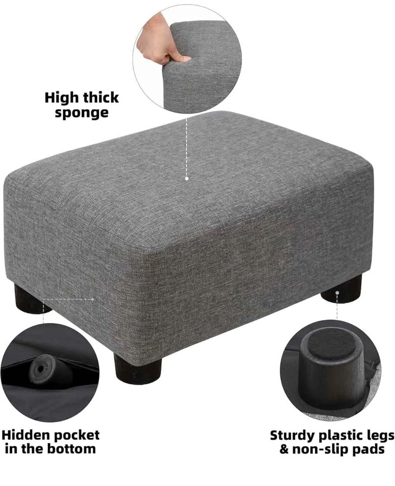 CAROLMADE Small Foot Stool Ottoman - photo 4