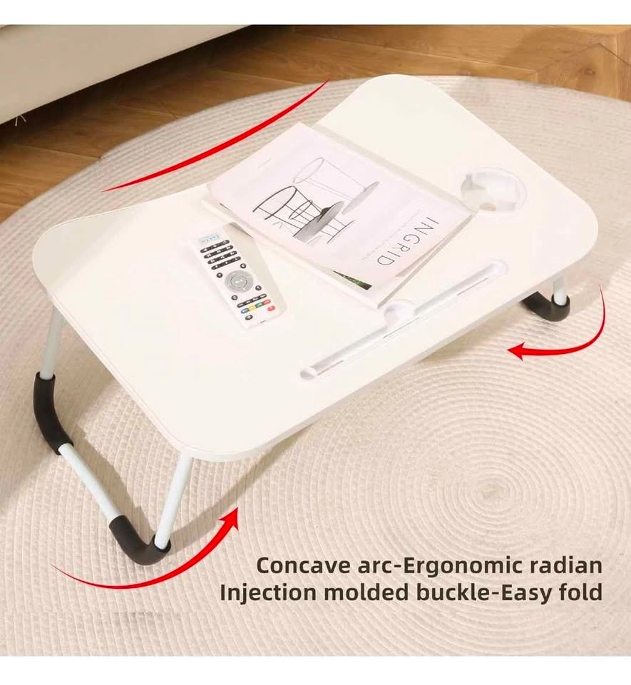 EAQ Laptop Bed Desk, Portable Foldable Bed Tray Table - photo 4
