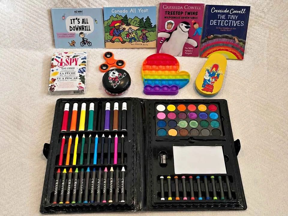 Kids Books, Creatology Art Set & Fidget Toy Bundle