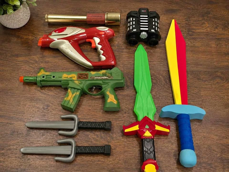 Kids Pretend Play Adventure Toy Lot 8 Pc
