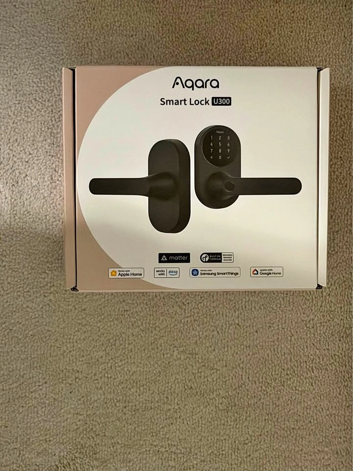 Aqara Smart Lock U300 Matter Thread Apple Home Alexa Google