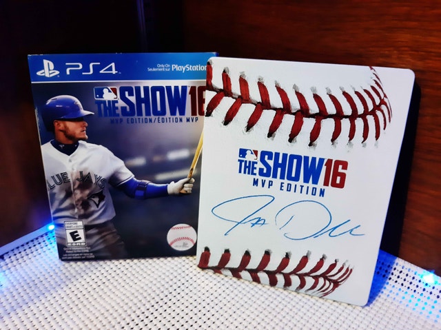 PS4 game MLB MVP The Show Steelbook