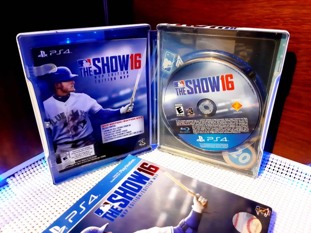 PS4 game MLB MVP The Show Steelbook - photo 2