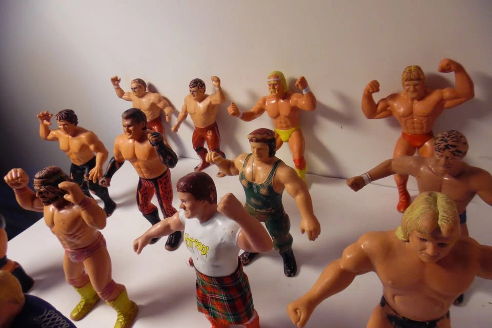 Lot of 13 Vintage 80's WWF LJN Titan Sports Action Figures - photo 4