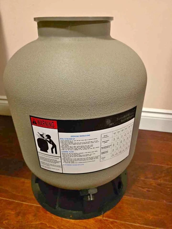 New 16" Pool Sand Filter with Multi-Port Valve