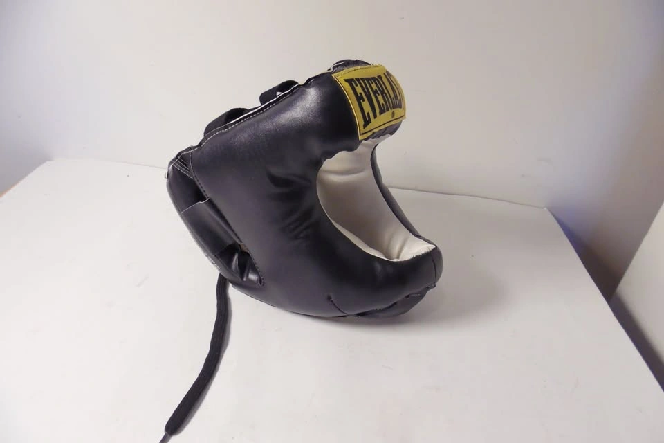 Everlast Headgear Boxing Leather Sparring Helmet Guard - photo 2