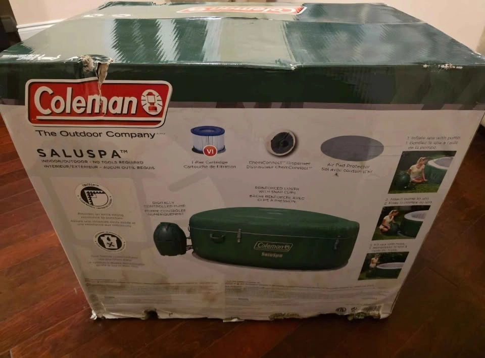 Coleman SaluSpa Inflatable Hot Tub Spa – Brand New – 4-6 Adults - photo 3