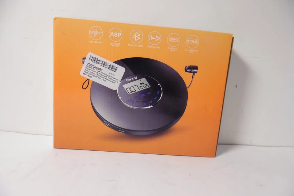 Gueray Bluetooth Portable CD Player 1400mAh Battery - photo 2