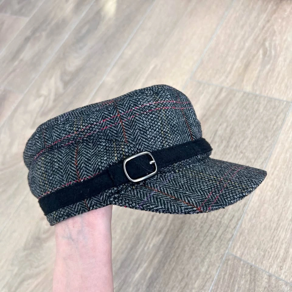 Plaid Cadet/Newsboy Hat