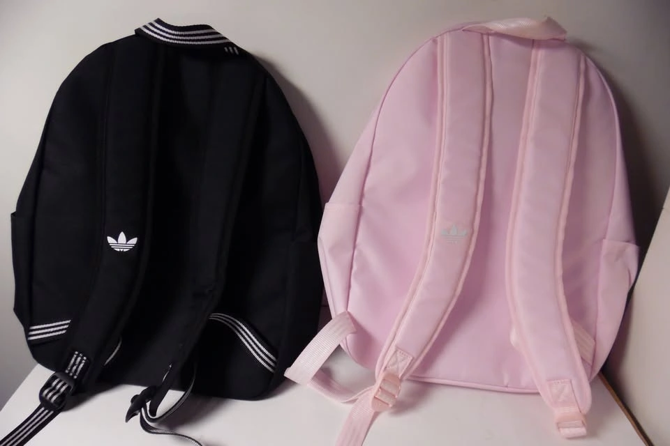 2 Adidas SMALL ADICOLOR CLASSIC BACKPACK Black and Pink - photo 4