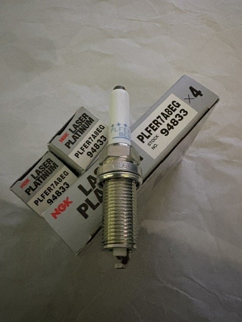 6 NGK PLFER7A8EG 94833 Laser Platinum Spark Plugs New