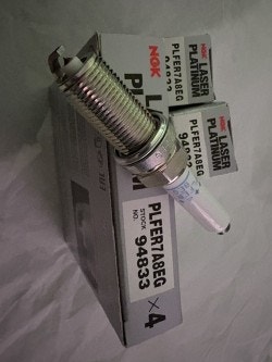 6 NGK PLFER7A8EG 94833 Laser Platinum Spark Plugs New - photo 2