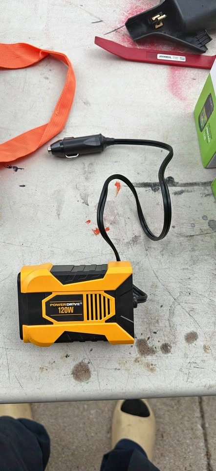 POWER DRIVE 120w car plugin