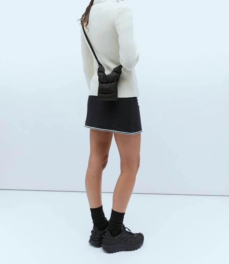 Authentic Moncler Puffer Crossbody Bag – Black - photo 2