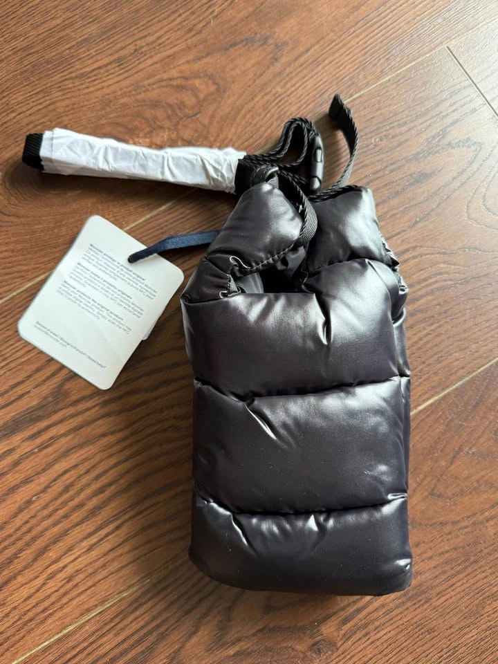 Authentic Moncler Puffer Crossbody Bag – Black - photo 5