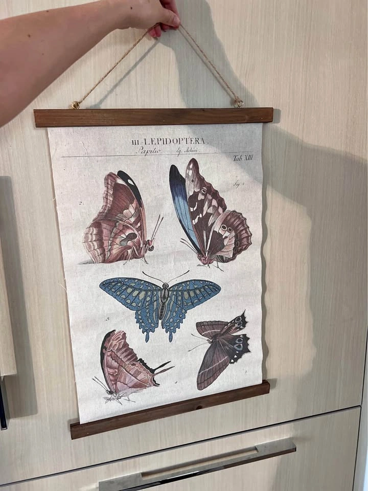 Butterfly Wall Art Scroll