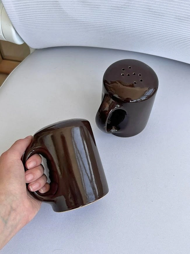 Retro Salt & Pepper Shakers