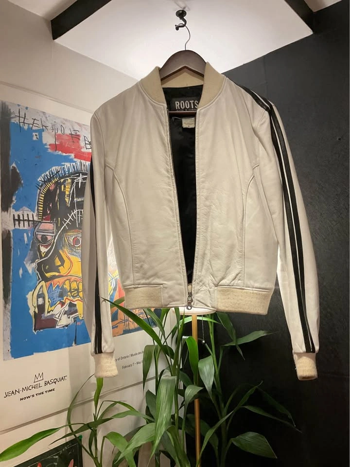 Roots Leather Bomber Jacket - photo 3