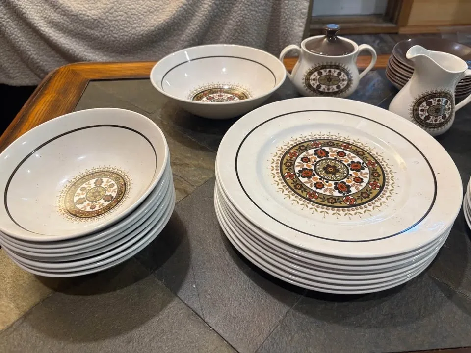 Vintage Royal Overture Cavalier Ironstone Dish Set 1970’s - photo 5