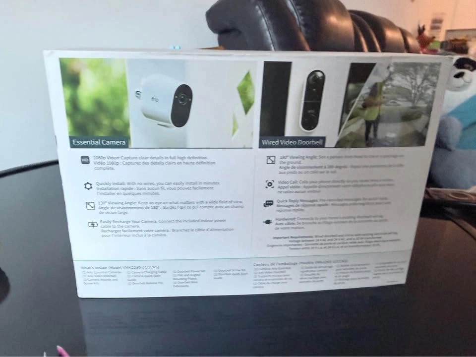Arlo Essential Camera and Wired Video Doorbell Bundle - photo 3