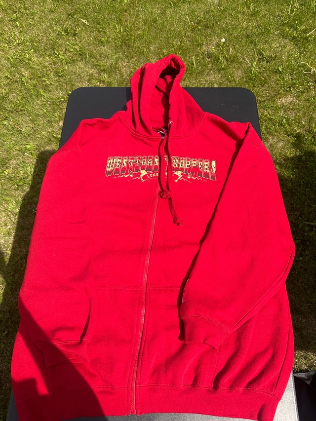 red west coast choppers 2XL zip up hoodie