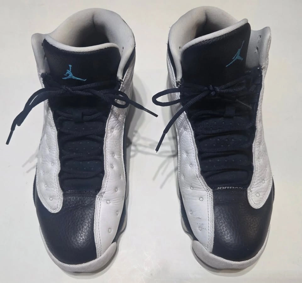 Mens US Size 11 - Air Jordan 13s White/Blue - photo 2