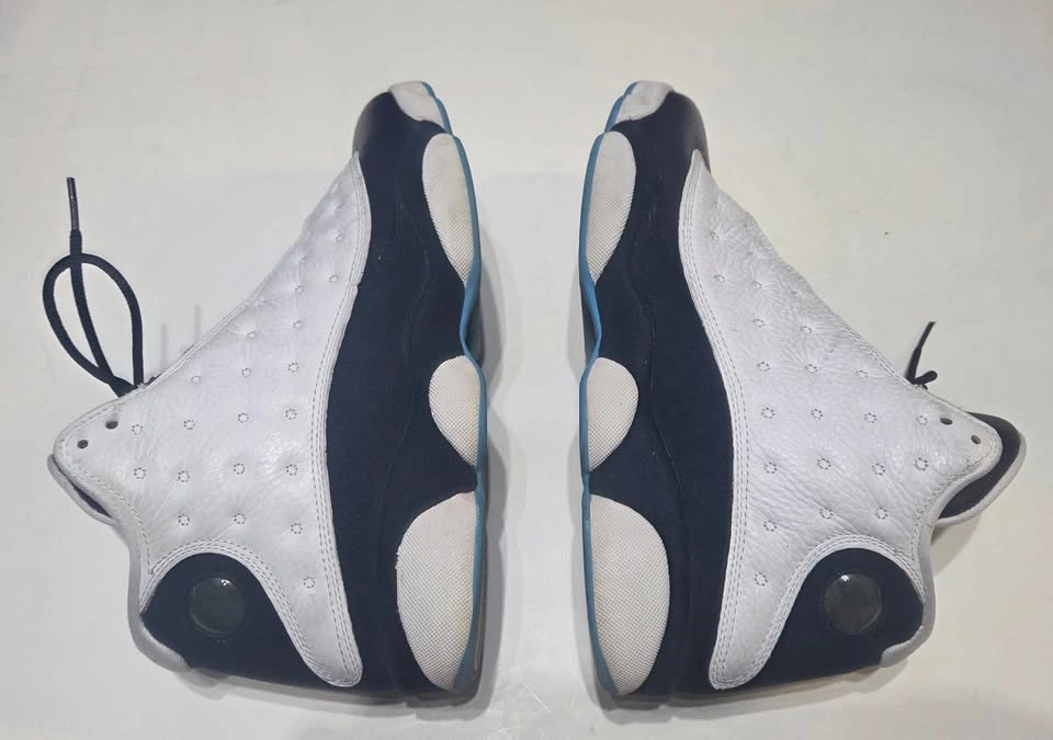 Mens US Size 11 - Air Jordan 13s White/Blue - photo 5