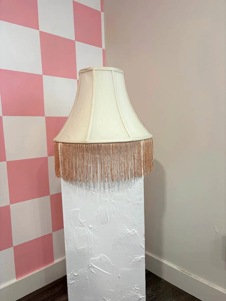 Fringed Lampshade Lamp
