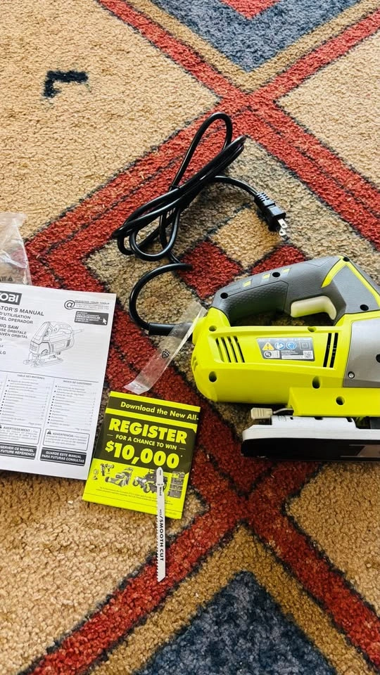 RYOBI 4.8 Amp Variable Speed Jig Saw – Complete with Blade, Box - photo 4