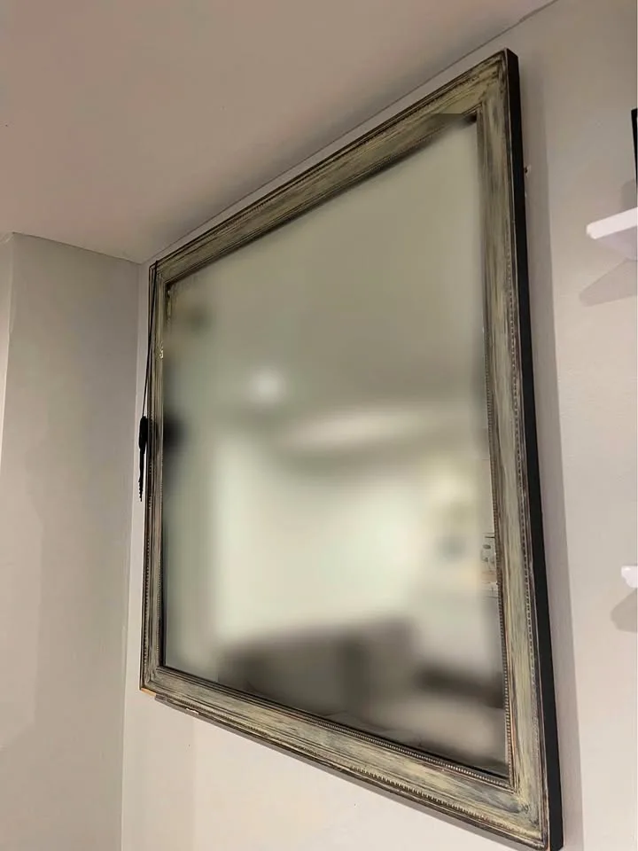 Large Vintage Wall Mirror thumbnail