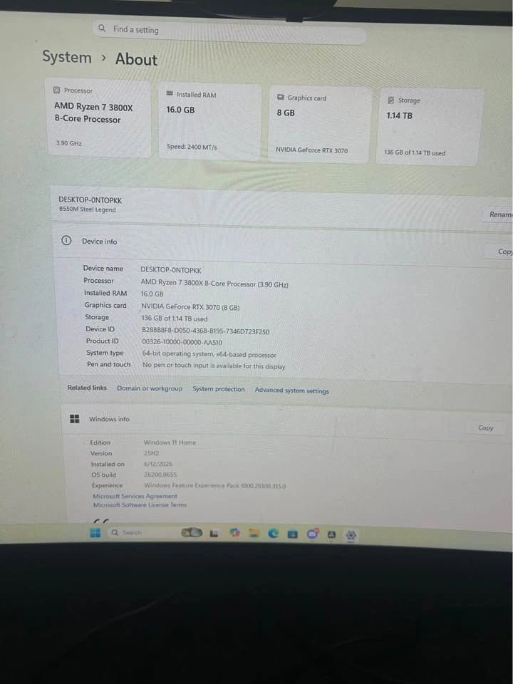 Custom Gaming PC - ASUS GeForce RTX / AMD Ryzen / HyperX RAM