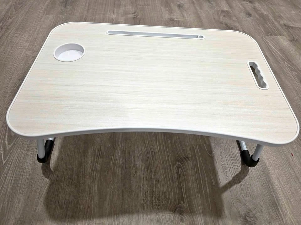 Foldable Laptop Desk / Bed Tray – Gray