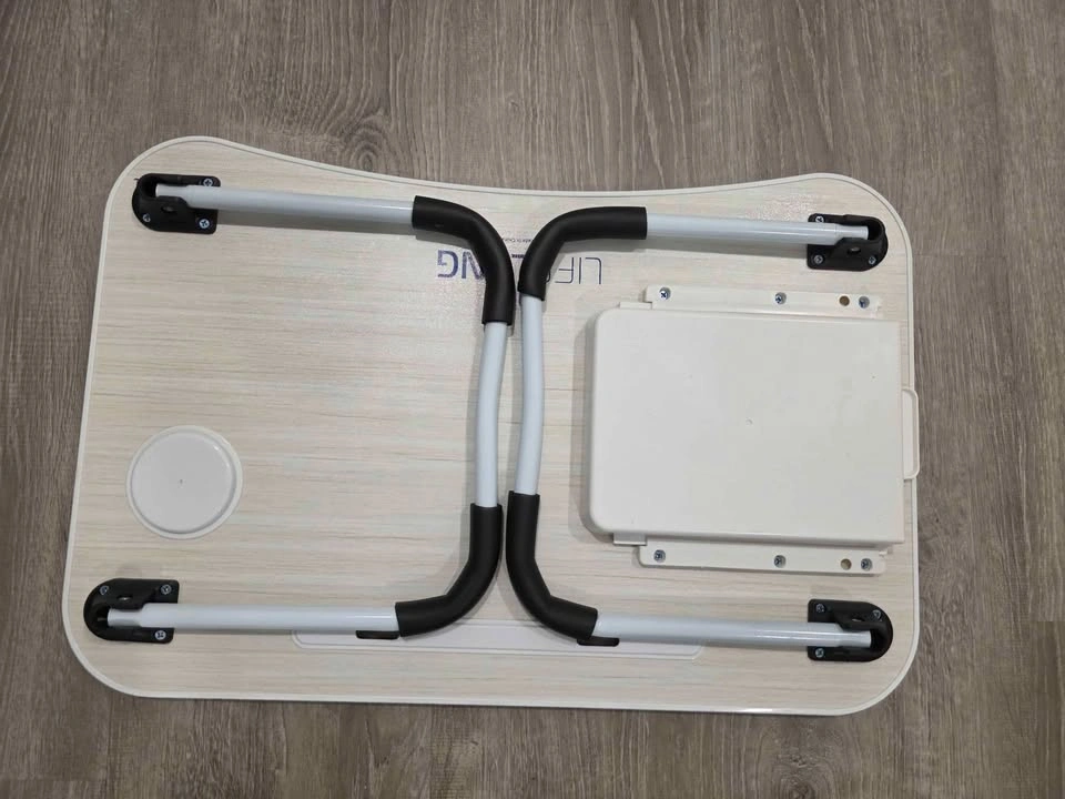 Foldable Laptop Desk / Bed Tray – Gray - photo 3