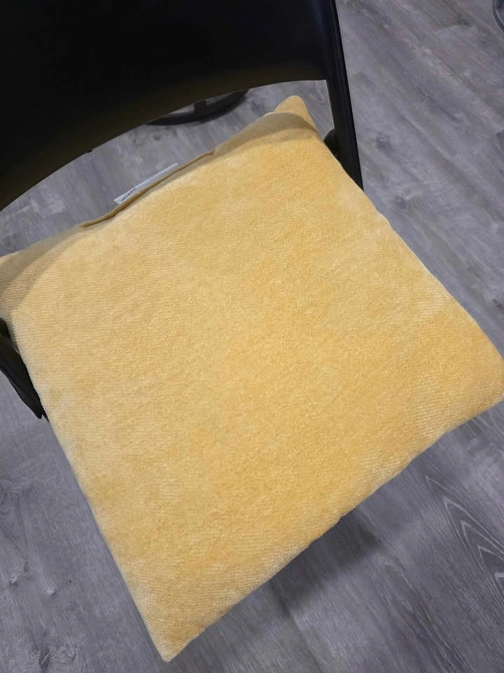 Set of 2 Threshold Yellow Toss Pillows – 18x18 - photo 2