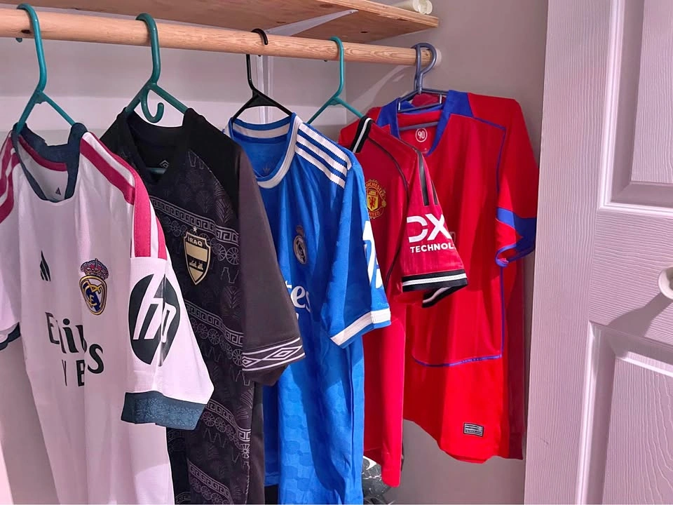 Soccer jerseys