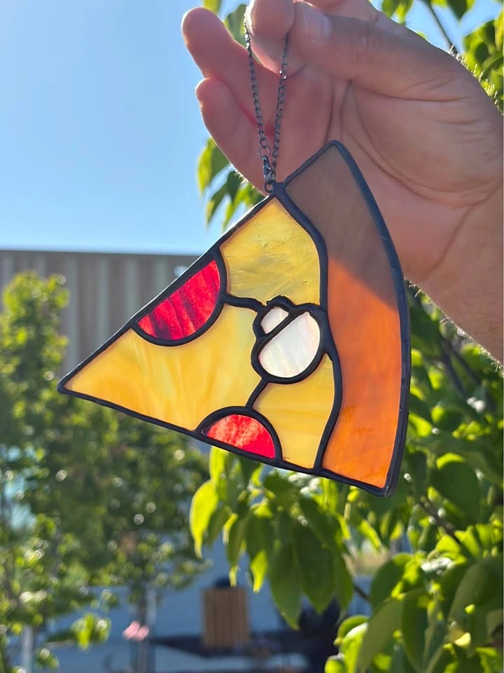 Stained glass pizza 🍕