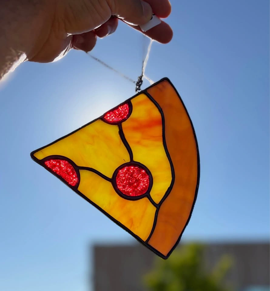 Stained glass pizza 🍕 - photo 5