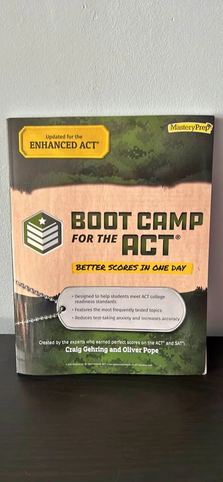 📚 Boot Camp for the ACT – ACT Prep Book 📚