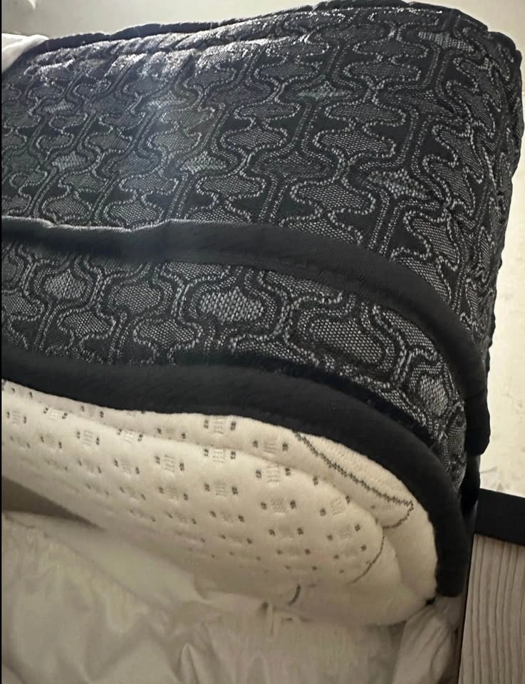 Ashley air cooled queen mattress, protector and box spring - photo 3