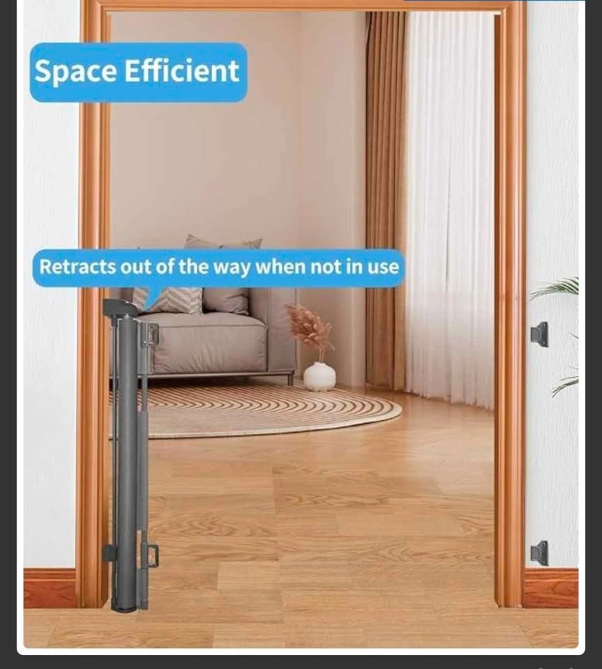 Retractable Baby/Pet Gate 33.6x55 inches - photo 4