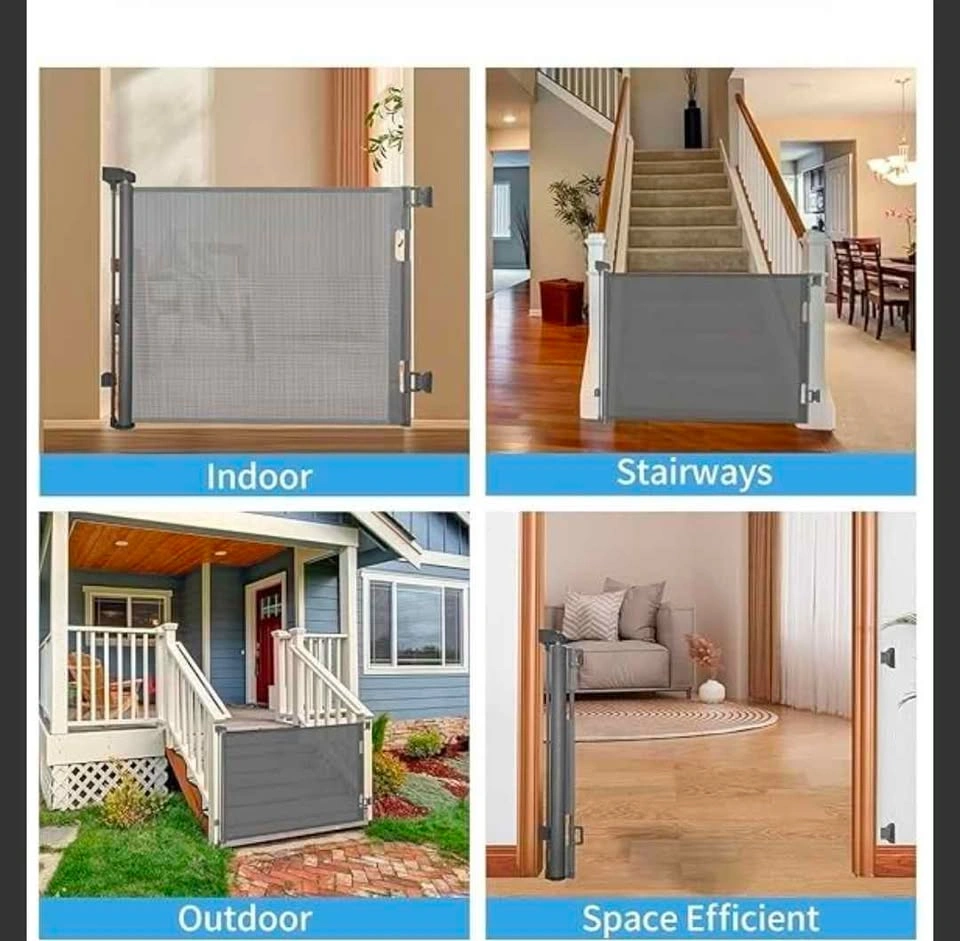 Retractable Baby/Pet Gate 33.6x55 inches - photo 5
