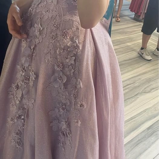 May Queen Mauve Ballgown (Like New) - photo 3