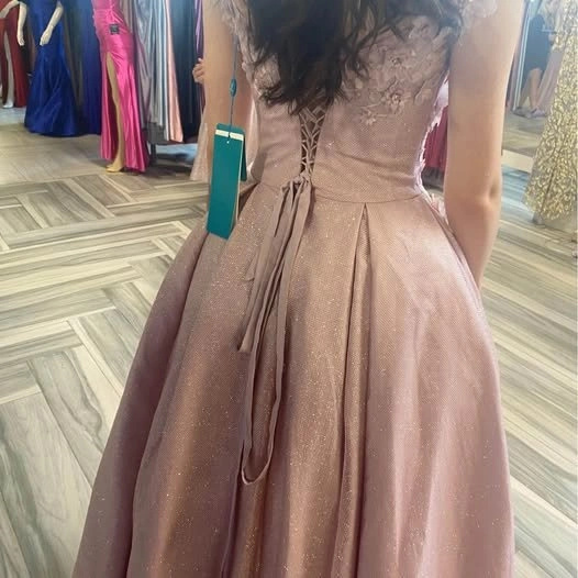 May Queen Mauve Ballgown (Like New) - photo 4